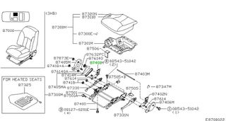 ΑΝΑΚΛΗΣΗ ΚΑΘΙΣΜΑΤΟΣ ΣΥΝΟΔΗΓΟΥ  NISSAN ALMERA N16   87401BM600