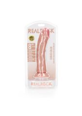 RealRock Ρεαλιστικό Dildo με Βεντούζα Flesh 20.5cm