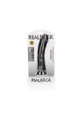 RealRock Ρεαλιστικό Dildo με Βεντούζα Μαύρο 23cm