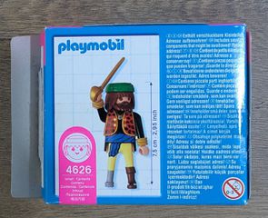 Playmobil Πειρατές 4626 Πειρατής με κουτί-thumb-3