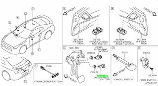 ΔΙΑΚΟΠΤΗΣ ΠΕΝΤΑΛ ASCD   NISSAN 253003RA0A-thumb-1