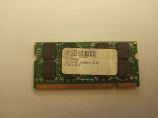 MNHMH RAM 2GB DDR2 SODIMM TRANSCEND ΓΙΑ ΛΑΠΤΟΠ