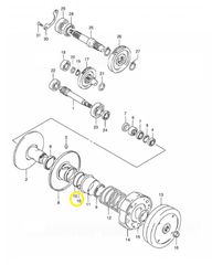 O-ring Φυγοκεντρικού 40*1.5 Suzuki Address.50 AD.50 0928041005