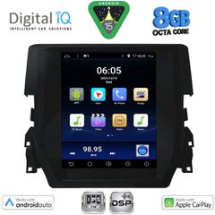 DIGITAL IQ BXF 7975_CPAA TESLA STYLE for HONDA CIVIC mod. 2016-2021 | Pancarshop