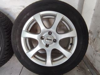 ΖΑΝΤΟΛΑΣΤΙΧΑ ΑΛΟΥΜΙΝΙΟΥ ALUTEC 205/60R16 ΚΑΡΕ 4Χ100 ΑΠΟ CAPTUR-CLIO ΜΕ ΗΜΕΡ.12/23-thumb-1