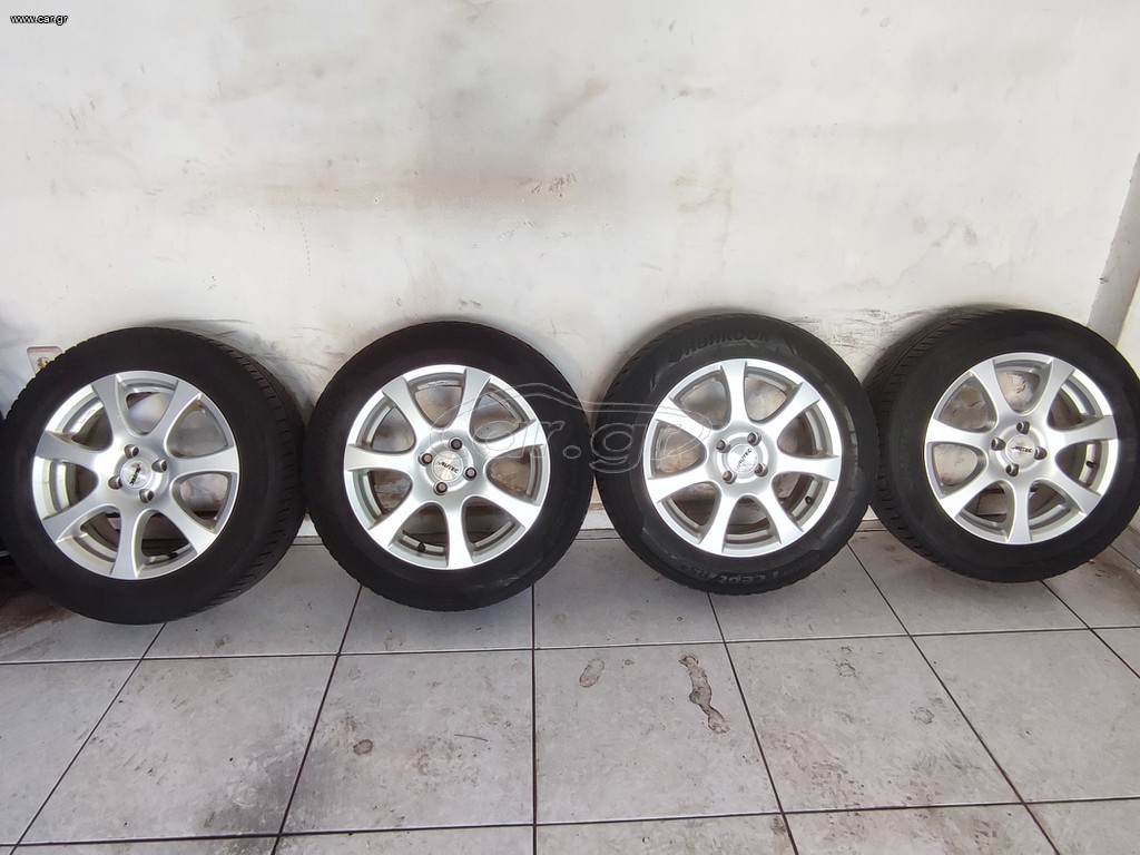 ΖΑΝΤΟΛΑΣΤΙΧΑ ΑΛΟΥΜΙΝΙΟΥ ALUTEC 205/60R16 ΚΑΡΕ 4Χ100 ΑΠΟ CAPTUR-CLIO ΜΕ ΗΜΕΡ.12/23