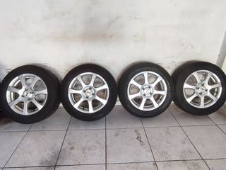 ΖΑΝΤΟΛΑΣΤΙΧΑ ΑΛΟΥΜΙΝΙΟΥ ALUTEC 205/60R16 ΚΑΡΕ 4Χ100 ΑΠΟ CAPTUR-CLIO ΜΕ ΗΜΕΡ.12/23