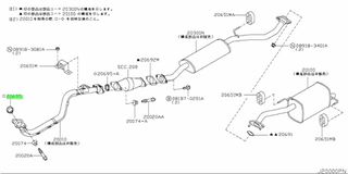 ΔΑΚΤΥΛΙΟΣ ΖΟΑΝ ΕΞΑΤΜΙΣΗΣ NISSAN  206954M410
