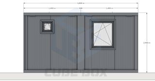 Κοντέινερ 2026 Οικίσκος 7 χ 4,80 με κουζίνα και wc-thumb-3