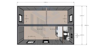 Κοντέινερ 2026 Οικίσκος 7 χ 4,80 με κουζίνα και wc-thumb-5