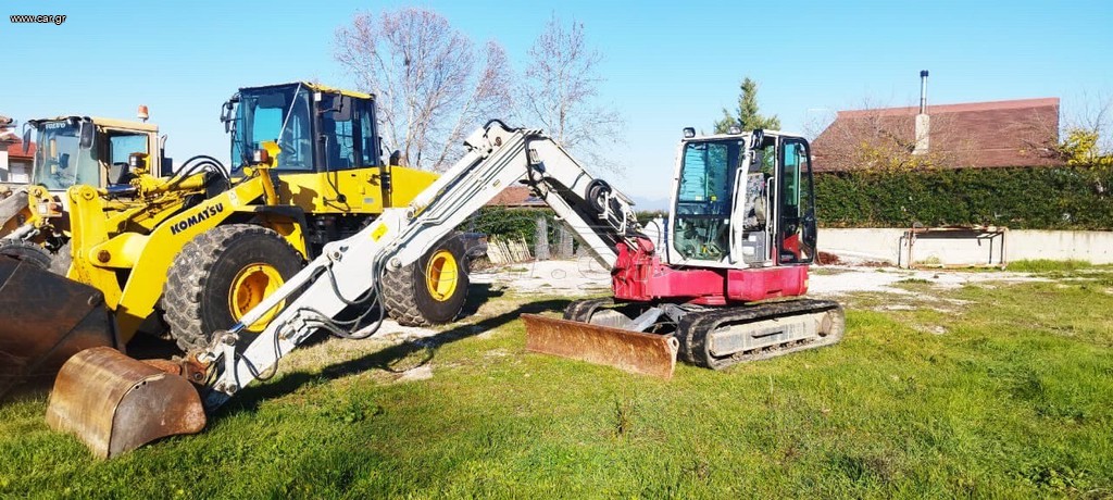 Εκσκαφέας Με Ερπύστριες Takeuchi 2017 TB 280FR
