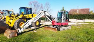 Εκσκαφέας Με Ερπύστριες Takeuchi 2017 TB 280FR