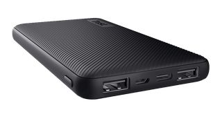 Trust Primo Ultra-thin Power Bank 10000mAh 15W με 2 Θύρες USB-A και Θύρα USB-C Μαύρο (TR-24678)