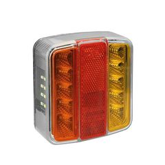 Lampa Πίσω Φανάρι Τρέιλερ , Φορτηγού LED 5 Λειτουργιών (Stop / Θέση / Φλας ) - 12V /