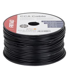 Amio - Μονόκλωνο Καλώδιο Εγκατάστασης CCA 1×0,75mm² 100m – 12/230V - 1 τεμ. (04453/AM)