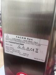 Kανονάκι ΗΛΕΚΤΡΙΚΟ γεμιστικό για λουκάνικα  Facem Trespade  DELUXE    15   liter (ΙΤΑΛΙΑΣ)-thumb-28