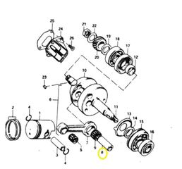 Κομβίο Μπιέλας Suzuki RV.50 1221119000