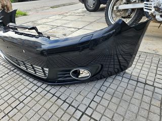 vw golf mk6 προφυλακτηρας εμπρος γνησιος κομπλε με πιτσιλιστηρια και αισθητηρες παρκινγκ