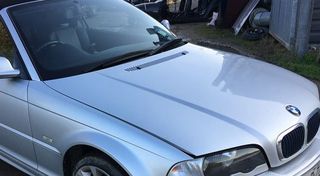 BMW Ε46 Cabrio καπό silver metallic