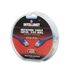 Intellinet 392174 Καλώδιο UTP Cat5e 350MHz 3m μπλε