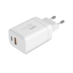 Kruger KM0856 Φορτιστής USB A - USB C 45W με λειτουργία Power Delivery και Quick Charge GAN