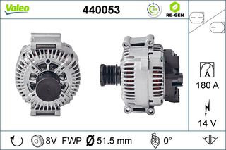 Δυναμό MERCEDES G (W463), GL (X164), M (W164), M (W166), R (W251, V251) 3.0D/4.0D 07.05-02.15