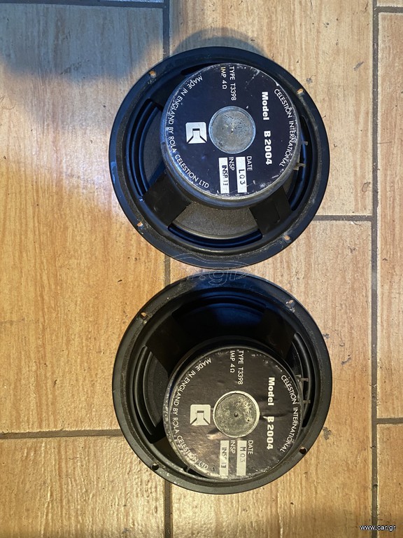 Ζευγάρι WOOFER CELESTION 8” B2004