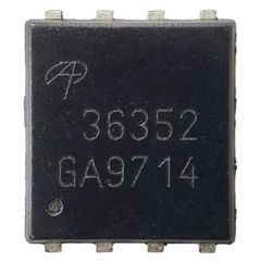 Controller IC Chip - Mosfet Dual N-Channel Chipset 36352 GA9714 QFN8 AONY36352 AON36352 AO36352 36352 ( Κωδ.1-CHIP1270 )
