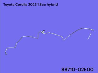 TOYOTA COROLLA 2018-2025 ΜΕΤΑΧΕΙΡΙΣΜΕΝΑ ΑΝΤΑΛΛΑΚΤΙΚΑ ( σωλήνα κυκλώματος κλιματιστικού με κωδικό 88710-02E00 κατάλληλη για αυτοκίνητα με κινητήρες βενζίνης 1.8cc hybrid )