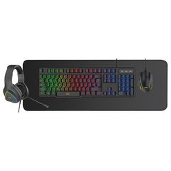 NOD Platoon 4in1 Combo Σετ Gaming Πληκτρολόγιο με διακόπτες και RGB φωτισμό & Ποντίκι (Ελληνικό)