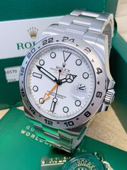 Rolex Replica Explorer II 42mm White Dial