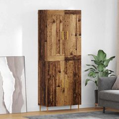 Highboard Παλιό Ξύλο 69,5 x 34 x 180 εκ. Επεξεργασμένο ξύλο 3415670