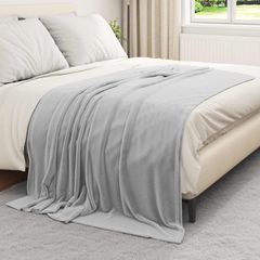 Ριχτάρια 6 pcs Γκρι 150 x 200 cm Μαλλί 42016802