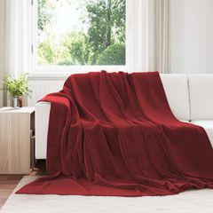 Ριχτάρια 6 pcs Βεραμάν Κόκκινο 220 x 240 cm Μαλλί 42016819