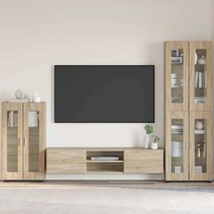 Πλαϊνό γραφείο με ράφι FLORIN Δρύς Sonoma 55,5 x 29 x 100 εκ 880253
