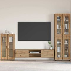 Πλαϊνό γραφείο FLORIN 55,5 x 29 x 100 εκ Artisan Oak 880260
