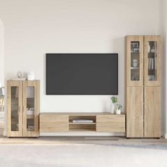 Σετ επίπλου τηλεόρασης με συρτάρι FLORIN 3 pcs Δρύς Sonoma 3397976