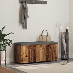 Παγκάκι Χαλωρίου με μαξιλάρι Παλιό ξύλο 100 x 38 x 46 εκ 891494