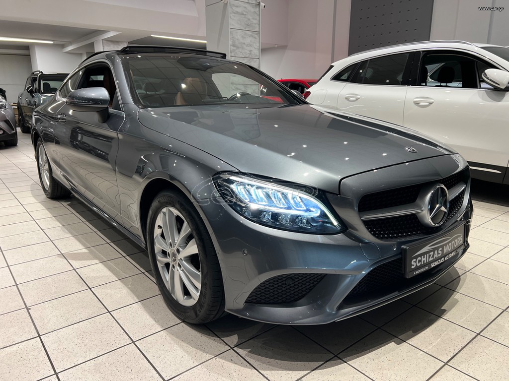 Mercedes-Benz C 200 2018 COUPE ΕΛΛΗΝΙΚΟ HYBRID PANORAMA LED