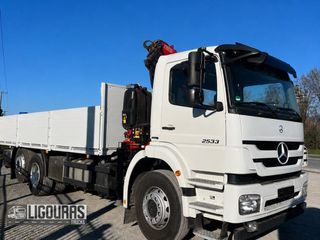 Γερανοί - Φορτηγά Με Γερανό Mercedes-Benz 2014 AXOR 2533 6X2 FASSI-thumb-1