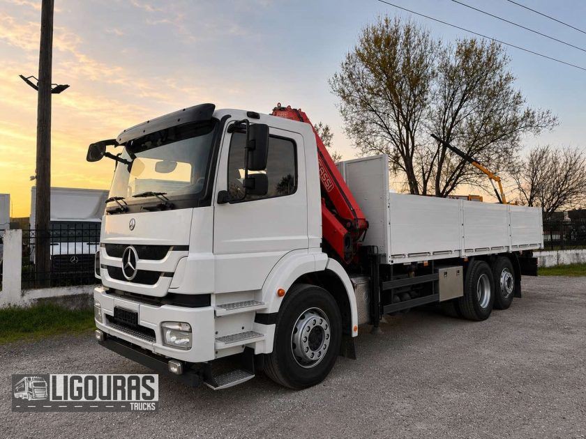 Γερανοί - Φορτηγά Με Γερανό Mercedes-Benz 2014 AXOR 2533 6X2 FASSI