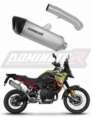 Dominator Εξάτμιση Τελικό HP6 Titanium/Carbon End BMW F 900 GS 2024 - 2025 Με Σιγαστήρα(Db Killer)