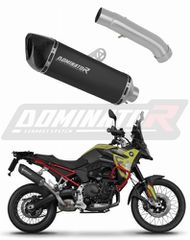 Dominator Εξάτμιση Τελικό HP6 Black/Carbon End BMW F 900 GS 2024 - 2025 Με Σιγαστήρα(Db Killer)