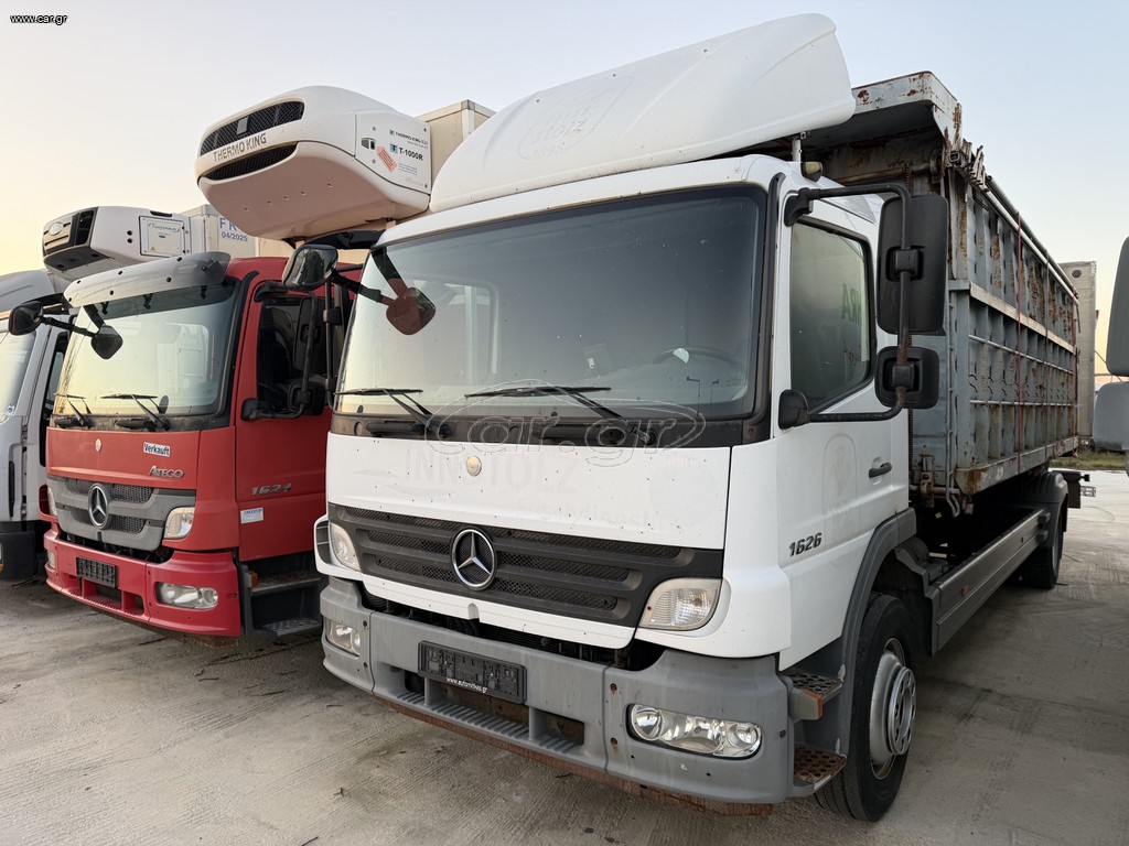 Ανατροπή Mercedes-Benz 2009 Atego 1626 Εμπορική ανατροπή