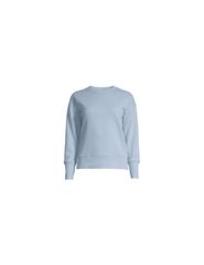 CASALL Natural Dye Terry Crew Neck sweatshirt blue