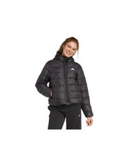 Women's adidas Essentials Climawarm Light Down Hoodie Jacket Black KC1580