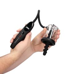 Shots Ouch! Automatic Suction Pump Πρωκτική Σφήνα Μαύρη-thumb-5