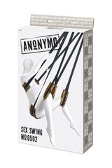 Anonymo Sex Swing Κούνια για Sex Μαύρη