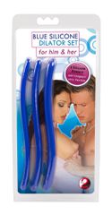 You2Toys Silicone Dilator Set 3 pcs Διαστολέας σε Μπλε Χρώμα 3τμ