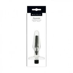 XR Me You Us Aquavee Πρωκτική Σφήνα με Δόνηση Διάφανη 15cm